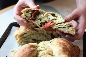 This Stuffed Challah Will Have You Wishing All Bread Tasted This Good Recipe Challah Sun Dried Tomato Bread Tomato Bread