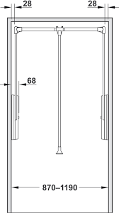 We have everything · fill your cart with color · under $10 Wardrobe Lift Professional Load Bearing Capacity 15 Kg Order From The Hafele N Z Shop