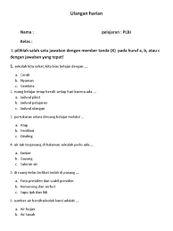 About press copyright contact us creators advertise developers terms privacy policy & safety how youtube works test new features press copyright contact us creators. Soal Ulangan Harian Plbj Kls 4 Semester 2 Jawabanku Id