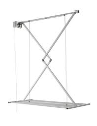 $189.90 & free returns return this item for free. Foxydry Mini Ceiling Mounted Pulley Clothes Airer Clothes Drying Rack Vertical Folding Laundry Drying Rack In Aluminium And Steel Grey 120 Buy Online In Luxembourg At Desertcart Productid 51818192