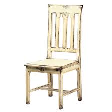 Distressed Antique White Side Chair Cottage Chairs White Side Chair Distressed Chair