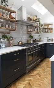 Having dark cabinets doesn't mean your kitchen will be dark. 38 Kitchen Designs And Trends That Are Here To Stay Part 33 Kitchen Design Home Decor Kitchen Kitchen Interior