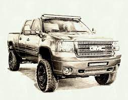 Learning to draw takes patience and practice. Easy Truck Pencil Drawing Novocom Top