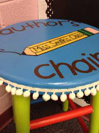 first time for everything authors chair diy classroom classroom decorations