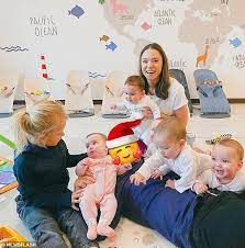 The woman from the north of the west african state was flown to a clinic in morocco for better care, on the instructions. Woman 23 Is Raising 11 Of Her Own Biological Children Daily Mail Online