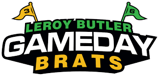 Download free video game fonts. Leroy Butler Gameday Brats Bratwurst Leap Brat