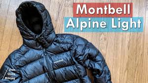 Find out the best selection outdoor equipment. Montbell Alpine Light Down Jacket Full Review Youtube