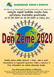 840 x 593 jpeg 84 кб. Den Zeme Od 22 04 2020 Do 30 04 2020 V Obci Hrachovo Hrachovo Oficialne Stranky Obce