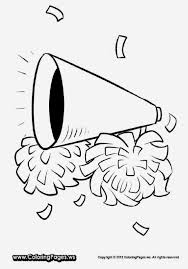 Cheer Coloring Pages Cheer Posters Cheerleading Football Cheer