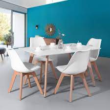 Square and rectangle solid wood dining tables are the most popular and offer additional seating options with leafs. Furniturer Dining Table Rectangular Top White Best Buy Canada