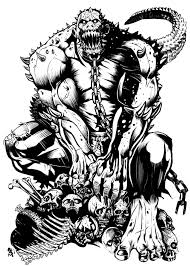 Killer Croc, in Ram Artwork's Ram Comic Art Gallery Room