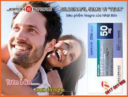 Viên uống tăng cường sinh lý nam Sildenafil Tab. 50mg VI "DK" hoặc "TEVA" (  Viagra )