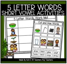 Hansen communication lab developed the concept of the five c's of communication, which are the following: 5 Letter Short Vowel Words Worksheets Blends And Digraphs By Kelli C