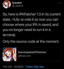 Jailbreak twitter codes & planes! Ipapatcher Comes Out Of Beta As Developer Re Writes Tool For V1 0
