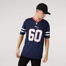 Men's nike cam newton navy new england patriots game jersey. New England Patriots Oversized Blue Jersey New Era Cap