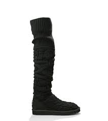 Some fake uggs are shorter or taller than real uggs. Ugg Over The Knee Twisted Cable For Women Thigh High Knit Boots At Uggaustralia Com Ugg Boots Classic Ugg Boots Boots