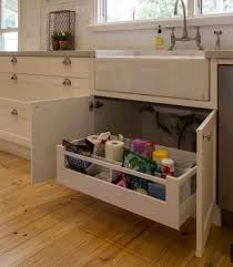 Pull Out Drawer Under Sink Farmhouse Cabinets Under Kitchen Sinks Kitchen Cabinet Styles
