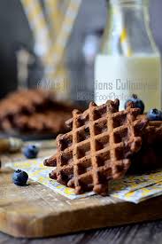 Recette Gaufres Croustillantes Cacao Aux Pepites De Chocolat Le Blog Cuisine De Samar Recette En 2020 Recette Gaufre Gaufres Croustillantes Gaufres