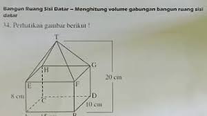 Hitunglah volume bangun gabungan berikut. Tutorial Bangun Ruang Sisi Datar Menentukan Volume Bangun Ruang Gabungan Matematika Smp By Zainudin Mutakhir Priyono