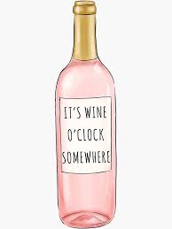 Wine O Clock Somewhere Sticker By Redwoodandvine In 2020 Beer Pong Table Painted Beer Pong Table Diy Beer Pong Table Designs