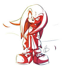 Knuckles The Echidna Hedgehog Drawing Sonic Art Echidna