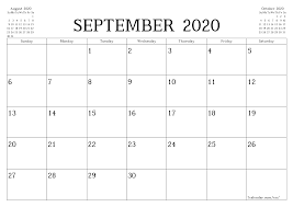 We have five september 2020 blank calendar templates that you can download for free. September 2020 Printable Calendars And Planners Pdf Templates For Goodnotes Notability Remarkable 7calendar