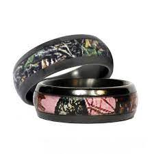 Black Camo Wedding Rings His And Hers Camo Wedding Rings Wedding Rings Sets His And Hers Country Wedding Rings