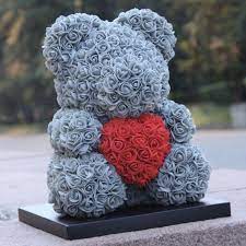 Check spelling or type a new query. Grey Flower Teddy Bear Cheap Online