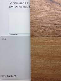 Silver Tea Set White Grey For Walls Vivid White For Trims Silver Tea Set Dulux Paint Colours Grey Interior Paint