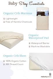 Complete Your Nursery With These Organic Sleep Essentials For Baby Organic Crib Mattress Organic Crib Sheets Baby