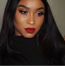 15 Trendy Makeup Ideas For Prom Red Lipsticks Dark Skin Red Lips Makeup Look Red Lipstick Dark Skin Lipstick For Dark Skin