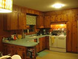 Knotty Pine Kitchen From The Late 1960 S Knotty Pine Kitchen Pine Kitchen Cabinets Pine Kitchen