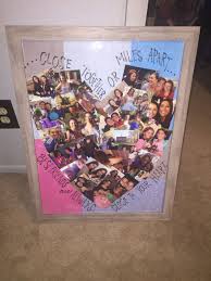 Box Birthday Surprise Gift Ideas For Best Friend Heart Shaped Best Friend Collage In 2020 Friend Crafts Friend Birthday Gifts Birthday Gifts For Best Friend