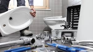 Another version of a toilet without plumbing, upflush toilets use a macerator pump to move waste up, against gravity. Tips From The Pros How To Install A New Toilet Adeedo Drain Plumbing Heating Air