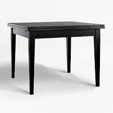 ( 4.9) out of 5 stars. Pratico Bruno Black Extension Square Dining Table Reviews Crate And Barrel Canada