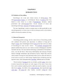 Long time ago there were a couple of husband and wife, they are prince raden putra and dewi limaran. Content English Paper Storytelling Narrative