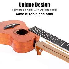 Discover great prices & best customer service Concert Ukulele 23 Inch Solid Mahogany Uke For Professional Player With Ukelele Beginner Kit Gig Bag Picks Tuner Strap String Cleaning Cloth Starter Manual Pricepulse