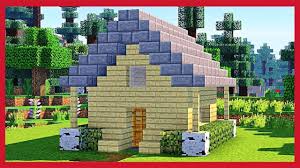 Minecraft Come Fare Una Piccola Casa In Legno Case Minecraft Case Di Legno Minecraft