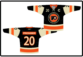 Before going through the history of the flyers' jersey, it's important to go through the creation of the teams' colours, name and logo as well. Flyers Winter Classic Jerseys Revealed