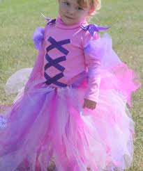 Rapunzel Inspired Princess Costume Using A Tulle Tutu A Spotted Pony