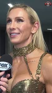 Charlotte Flair was seen smiling after...