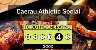 Caerau Athletic Social Club Kitchen In Bridgend Food Hygiene Rating