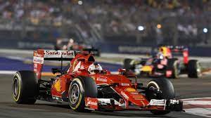 Vettel Beats Ricciardo In Drama Filled Singapore Race Racing Singapore Grand Prix Ferrari