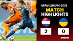 Netherlands U21 - Ukraine U21 | 2-0 | Highlights | UEFA U21 ... - YouTube