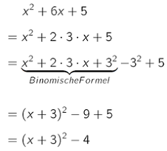 Die quadratische ergänzung ist ein verfahren zum umformen von termen, in denen eine variable quadratisch vorkommt. Quadratische Erganzung Mathetraining Fur Die Fachoberschule