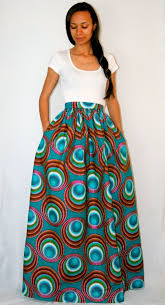 Black And White African Print Skirt African Print Maxi Skirt With Pockets By Melangemode On Etsy 105 00 African Print Maxi Skirt African Print Skirt African Skirts