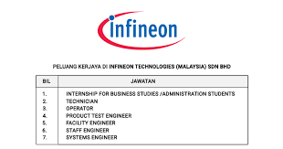 Jawatan kosong mara article at jawatan kosong 2020. Jawatan Kosong Di Infineon Technologies Malaysia Sdn Bhd Myjawatan Com Jawatan Kosong Terkini