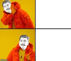 One does not simply do the expanding brain meme correctly whomest st ve't'ididy'dank! Stalin Hotline Blank Template Imgflip