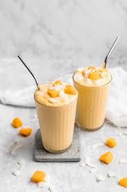 Pineapple Mango Smoothie With A Boozy Option Ambitious Kitchen Recipe Mango Pineapple Smoothie Mango Smoothie Smoothie Recipes