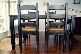 ← the best selecting ikea kitchen countertops. Black Distressed Table Makeover The Thinking Closet